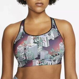 Nike Impact Strappy High-Support Women's Sports Bra size XS Downtown Cityscape